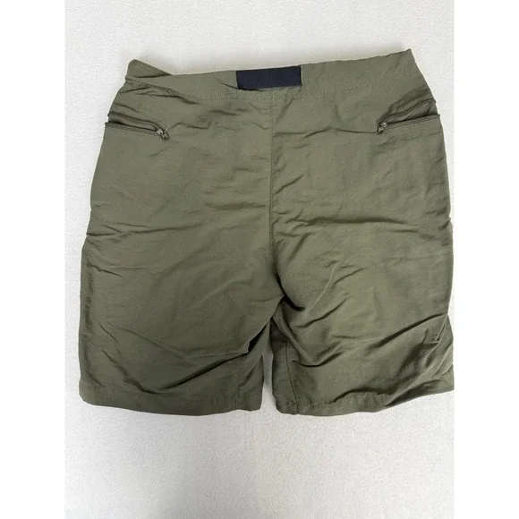 The North Face Shorts Men 32 Green 100% Nylon Belted Kayak Boating Swim - Picture 6 of 6